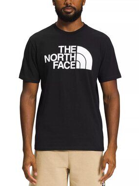 The North Face Men's Half-Dome Logo T-Shirt in Black size M